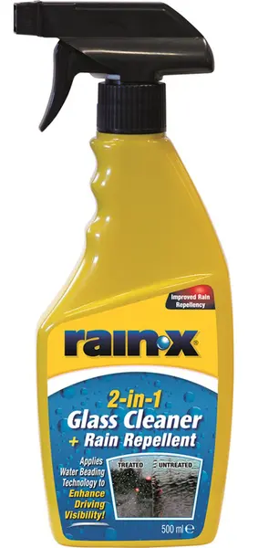 Rain-X Glass Cleaner 23 oz Spray Dispenser Liquid Slight Fruity Clear 5071268 Rain-X Glass Cleaner 23 oz Spray Dispenser Liquid Slight Fruity Clear 5071268