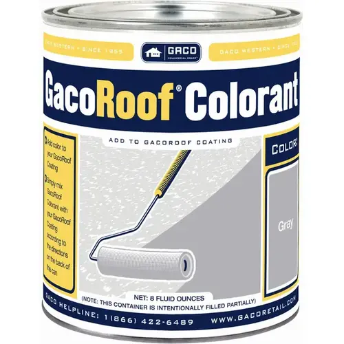 GacoRoof Colorant Gray 8-oz