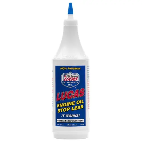 Engine Oil Stop Leak, 1 qt Bottle Amber