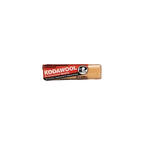 Paint Roller Cover Kodawool Polyester 9" W X 3/8" Melon - pack of 36 Paint Roller Cover Kodawool Polyester 9" W X 3/8" Melon - pack of 36
