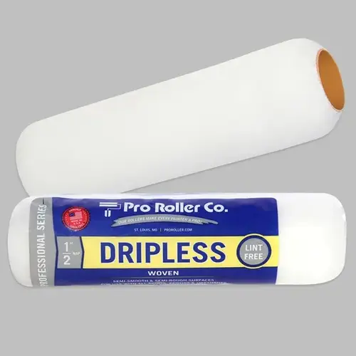 Professional Roller Cover Dripless Lint Free 9" x 1/2"