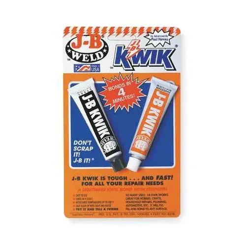 Cold Weld Epoxy, Dark Gray, Solid, 1 oz Tube Pair