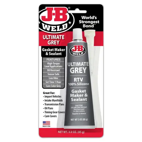 J-B Weld Ultimate Grey Gasket Maker & Sealant Gray J-B Weld Ultimate Grey Gasket Maker & Sealant Gray