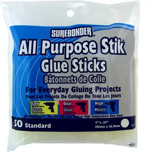 All Purpose Stik Glue Sticks - 4" All Purpose Stik Glue Sticks - 4"