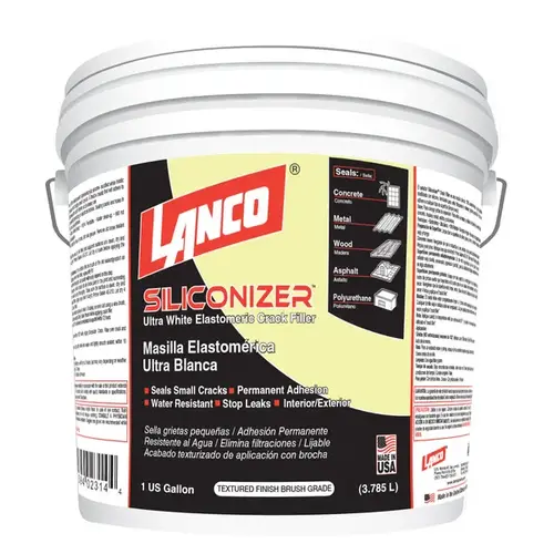 Siliconizer Elastomeric Crack Filler 1 Gallon - Brush Grade Siliconizer Elastomeric Crack Filler 1 Gallon - Brush Grade