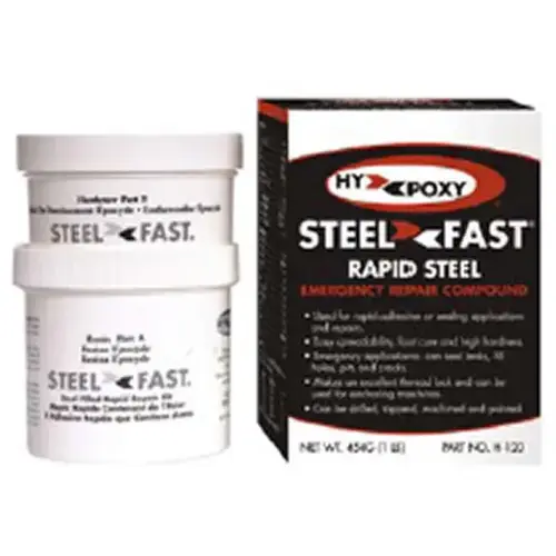STEELFAST Rapid Cure Steel Putty 1-lbs STEELFAST Rapid Cure Steel Putty 1-lbs
