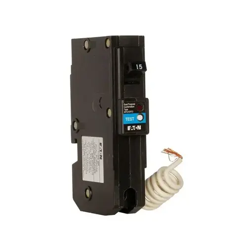 TYPE BR 1" AFCI/GFCI Breaker, 1P, 15A,120V, 10KAIC TYPE BR 1" AFCI/GFCI Breaker, 1P, 15A,120V, 10KAIC