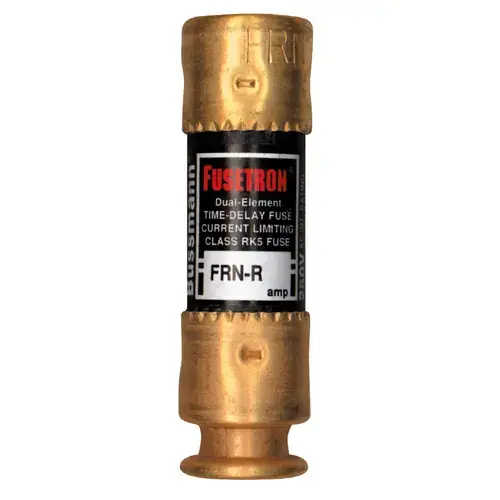 FRN Series Brass 60 Amp 250-Volt Fusetron Time Delay Fuse Copper