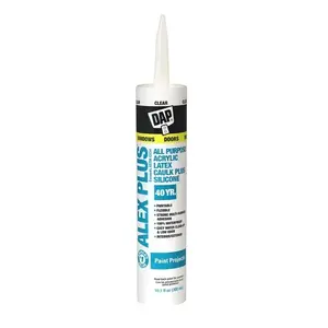 スタイリング剤 AZUR DAP 18072 ALEX PLUS Acrylic Latex Caulk with Silicone, Clear, -20