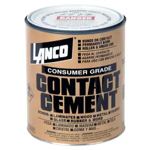 Lanco CA372-5 Consumer Grade Contact Cement 5 Quart