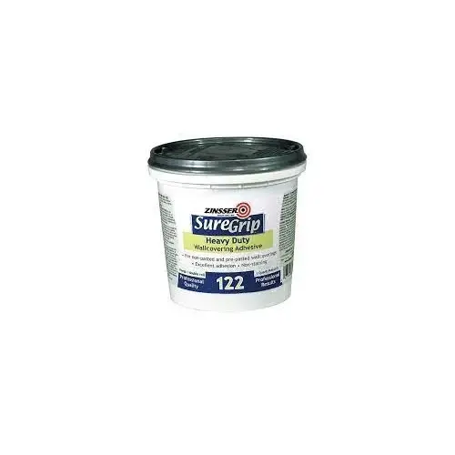 Wallcovering Adhesive SureGrip High Strength Clear 1 qt Clear