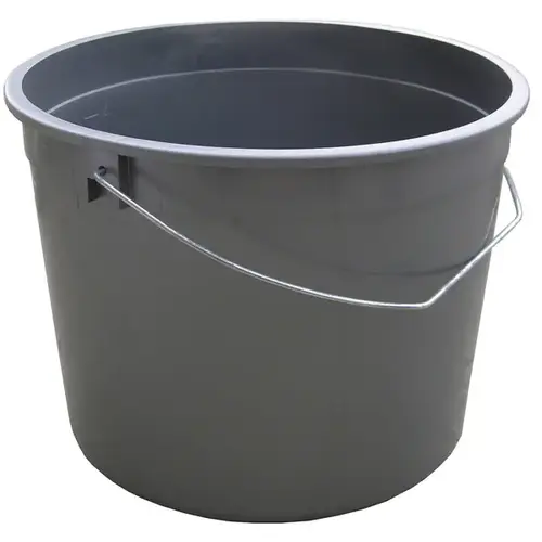 Silver Promotional Paint Pail Gray Silver Promotional Paint Pail Gray