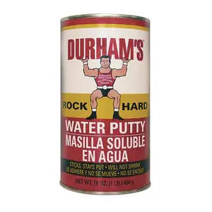 Durhams 1 Rock Hard Water Putty, Cream, lb Can