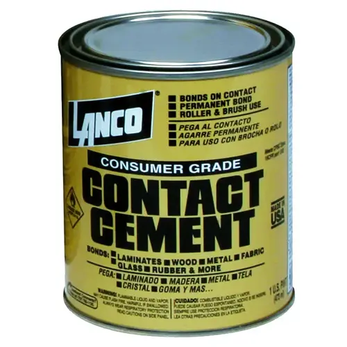 Consumer Grade Contact Cement 1 Pint Consumer Grade Contact Cement 1 Pint