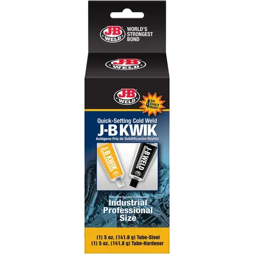 Automotive Adhesive KwikWeld High Strength Paste 10 oz Pair Gray Automotive Adhesive KwikWeld High Strength Paste 10 oz Pair Gray