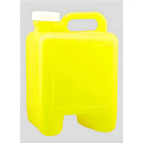 Yellow Chlorine Jug - 2.5 Gal - pack of 12