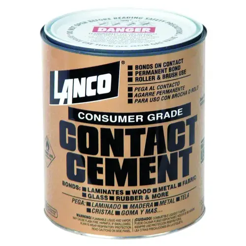 Consumer Grade Contact Cement 1 Gallon Consumer Grade Contact Cement 1 Gallon
