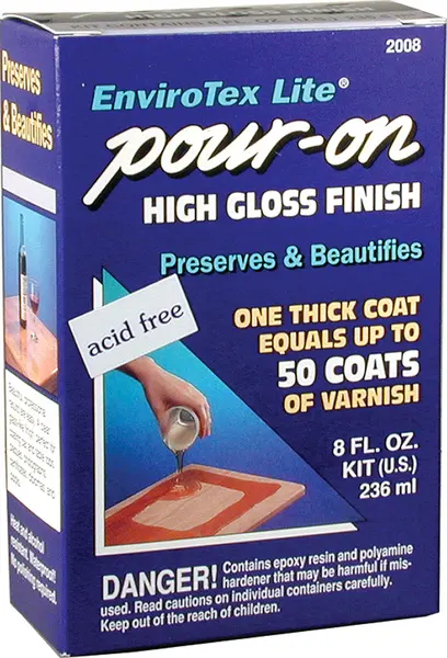 ENVIRONMENTAL TECHNOLOGY High-Gloss Epoxy Coating Kit 8 oz. 2008 ENVIRONMENTAL TECHNOLOGY High-Gloss Epoxy Coating Kit 8 oz. 2008