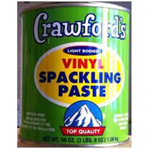CRAWFORD'S SPACKLING PASTE CRAWFORD'S SPACKLING PASTE