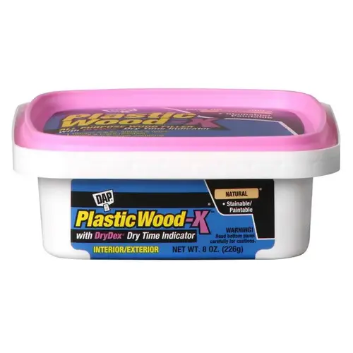 Wood Filler, Paste, Musty, Natural, 8 oz Wood Filler, Paste, Musty, Natural, 8 oz