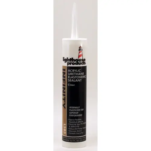 Infinity Acrylic Urethane Elastomeric Sealant 10.1 oz - Clear Infinity Acrylic Urethane Elastomeric Sealant 10.1 oz - Clear