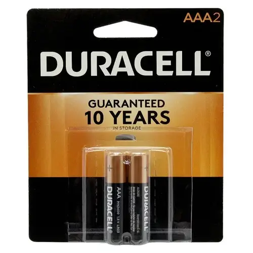 Duracell Alkaline Batteries AAA pack of 2