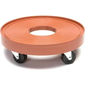 DeVault Enterprises DEV3015TC 12" PLANT DOLLY W/DRAIN HOLE DEV3015TC TERRA COTTA