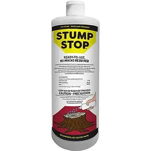 RAGAN & MASSEY INC 77000 Stump Stop Weed Killer, Liquid, Clear/Light Yellow, 32 oz