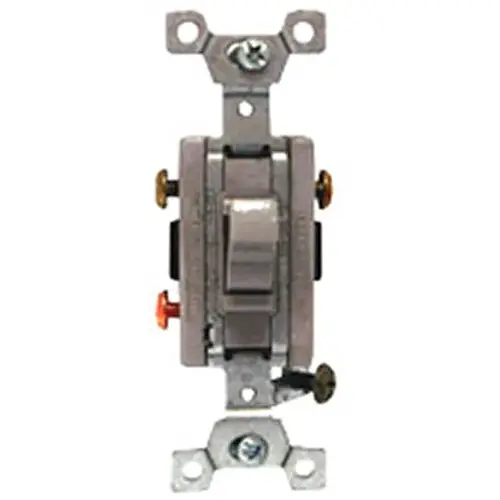 Toggle Switch 3-Way 15-Amp - White Toggle Switch 3-Way 15-Amp - White