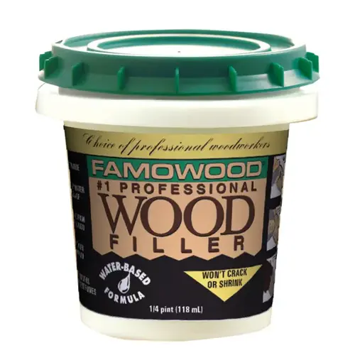 Famowood Water-Based Wood Filler - Maple - 1/4 Pint Famowood Water-Based Wood Filler - Maple - 1/4 Pint