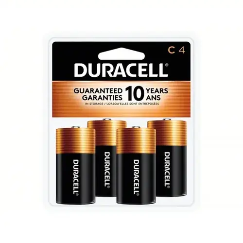 Battery, 1.5 V Battery, 7 Ah, C Battery, Alkaline, Manganese Dioxide - pack of 4 Battery, 1.5 V Battery, 7 Ah, C Battery, Alkaline, Manganese Dioxide - pack of 4