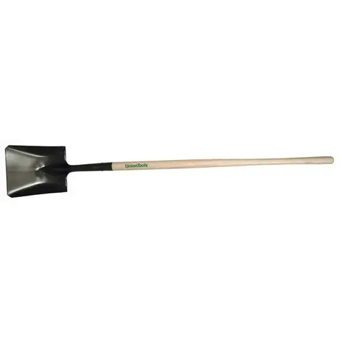 Union Tools Square Point Shovel with Open-back - 46" Handle