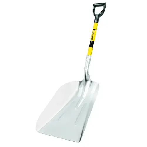 Truper Tru Pro Aluminum Scoop No. 14, with Fiberglass Handle Truper Tru Pro Aluminum Scoop No. 14, with Fiberglass Handle