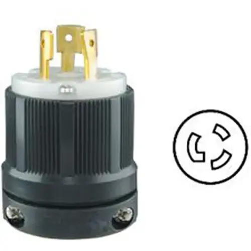 Plug Locking 20-Amp Non-Grounding (NEMA L11-20R) Plug Locking 20-Amp Non-Grounding (NEMA L11-20R)
