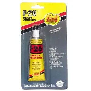 Leech Adhesives F26-32 Leech Adhesives 1.25-Oz. Construction Adhesive Beige