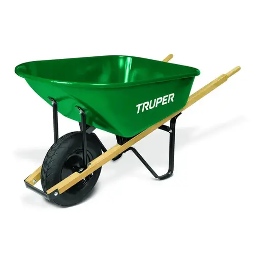 Truper Homeowner Wheelbarrow 6 Cu Ft Red Truper Homeowner Wheelbarrow 6 Cu Ft Red