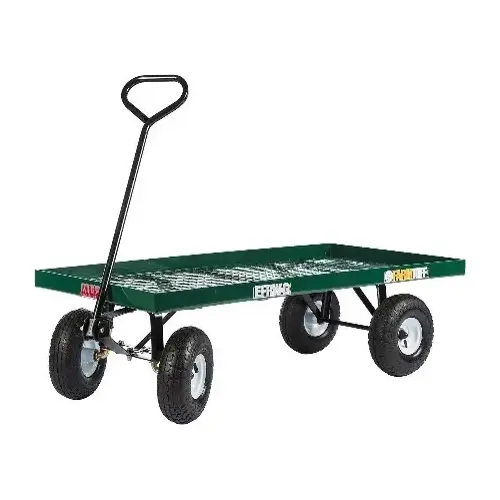 20X38 METAL DECK WAGON 20X38W-FF W/FF TIRES