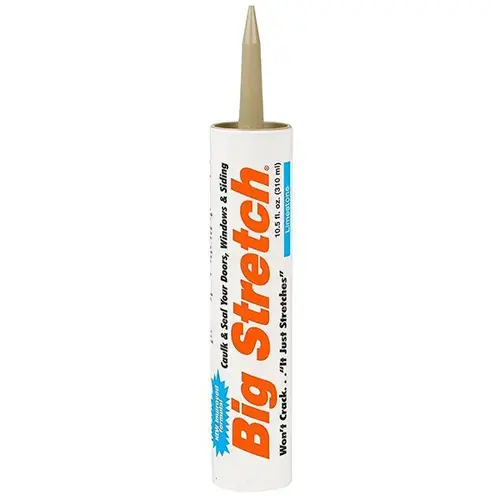 Acrylic Caulk, Limestone, -30 to 250 deg F, 10.5 oz Cartridge Acrylic Caulk, Limestone, -30 to 250 deg F, 10.5 oz Cartridge