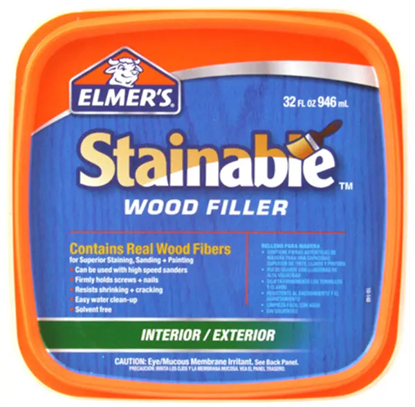 NEWELL BRANDS DISTRIBUTION LLC Elmers Stainable Wood Filler 32oz. E892 NEWELL BRANDS DISTRIBUTION LLC Elmers Stainable Wood Filler 32oz. E892