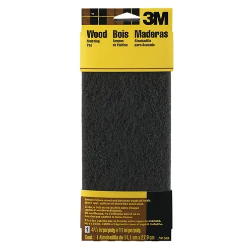 Stripping Pad, 11 in L, 4-3/8 in W, Medium Gray Stripping Pad, 11 in L, 4-3/8 in W, Medium Gray