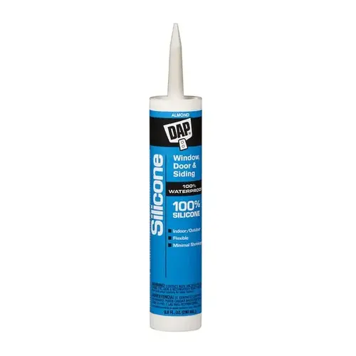 Window and Door Sealant, Almond, -40 to 400 deg F, 10.1 fl-oz Cartridge - pack of 12 Window and Door Sealant, Almond, -40 to 400 deg F, 10.1 fl-oz Cartridge - pack of 12