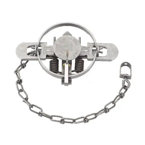4.75 In. Jaw Spread Steel Coil Spring Fox, Mink, Nutria, & Raccoon Trap