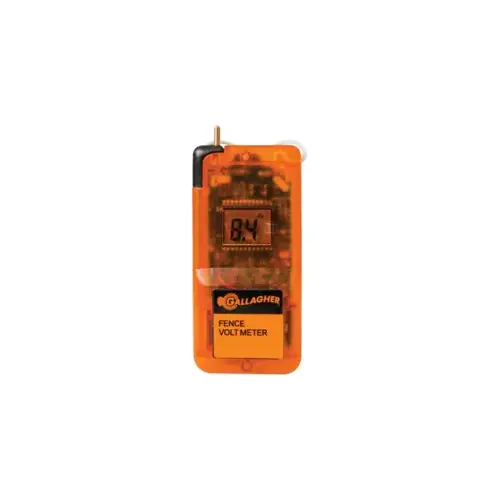 Digital Volt Meter 9 V Battery-Powered Orange Orange Digital Volt Meter 9 V Battery-Powered Orange Orange