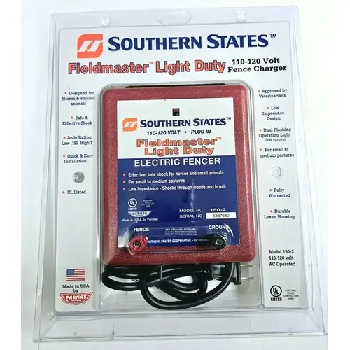 ELECTRIC FENCE CHARGER 150 PARKER McCRORY ELECTRIC FENCE CHARGER 150 PARKER McCRORY