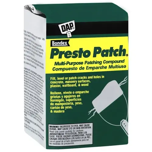 DAP PRESTO PATCH Multipurpose Patching Compound 4lbs White DAP PRESTO PATCH Multipurpose Patching Compound 4lbs White