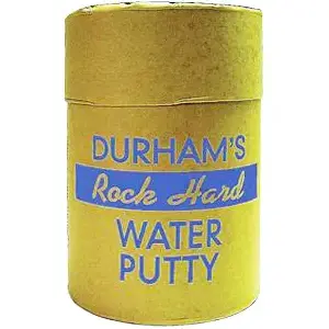 Durhams 25 Rock Hard Water Putty, Natural Cream, lb Can