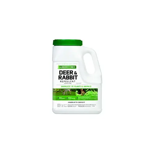 Liquid Fence Granular Deer and Rabbit Repellent - 5 lbs Gray Liquid Fence Granular Deer and Rabbit Repellent - 5 lbs Gray