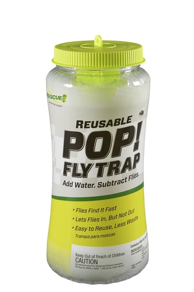 Rescue PFTR-BB4 POP! Fly Trap, Solid, Musty Reusable Brown