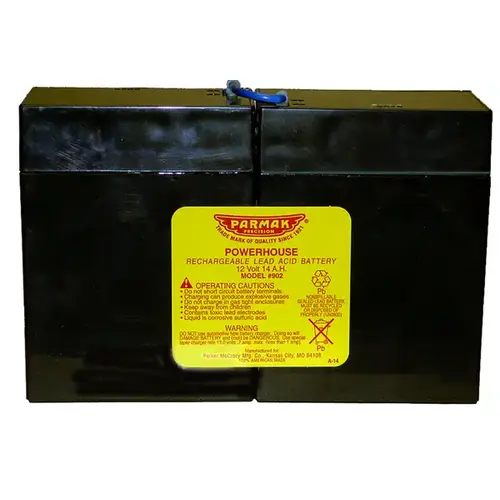 Gel Battery, Black, For: MAG 12 Solar Powered Fencer