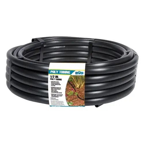 DIG 100 ft. 1/2 in Poly Tubing DIG 100 ft. 1/2 in Poly Tubing